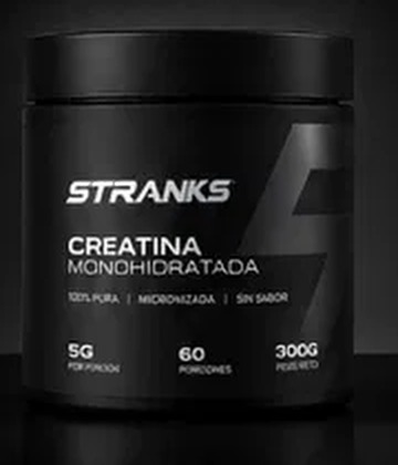Pote de STRANKS Creatina Monohidratada